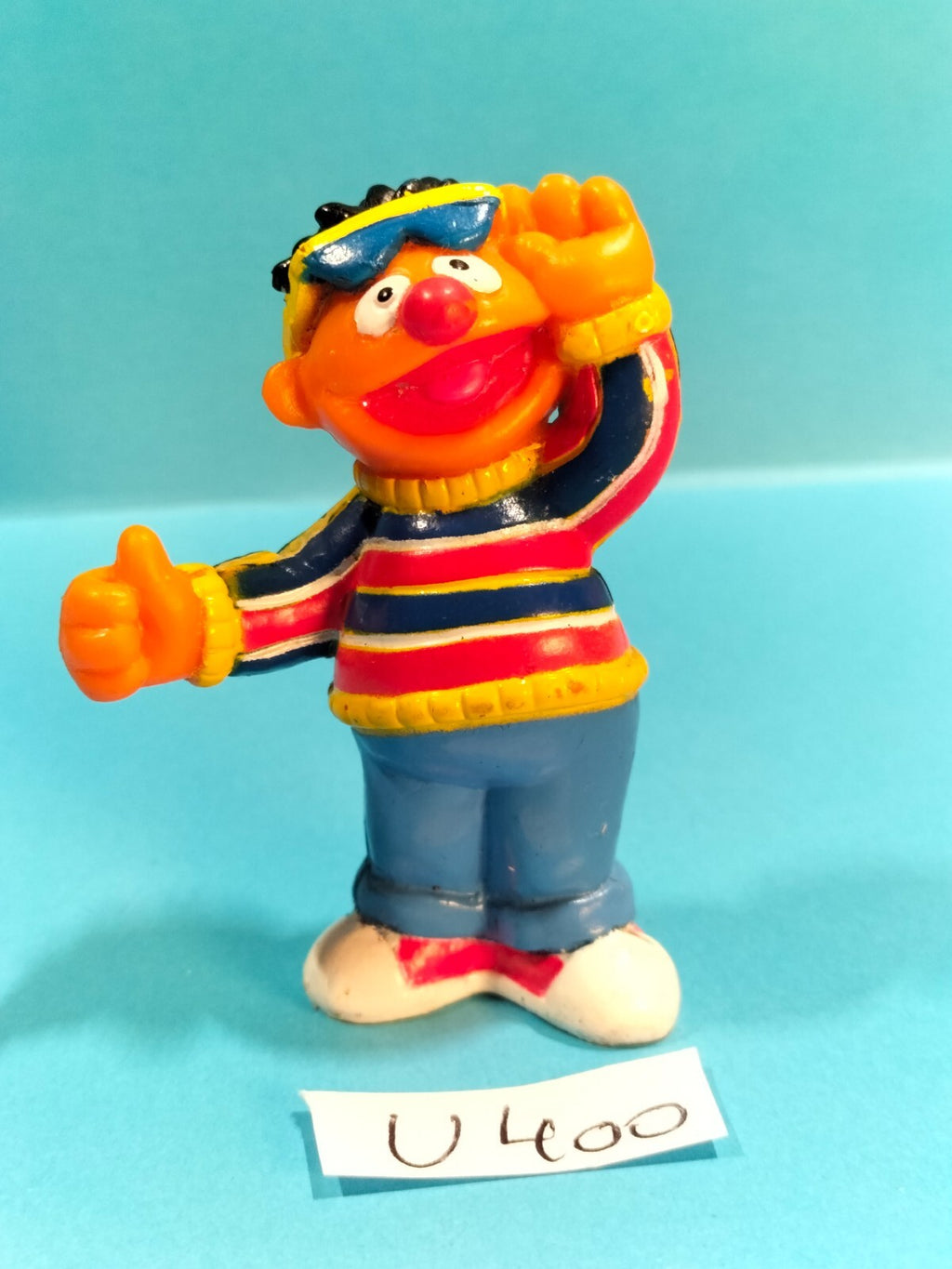 Sesame Street Figurine U400: Ernie with Sunglasses - JHP - Henson Sunglasses