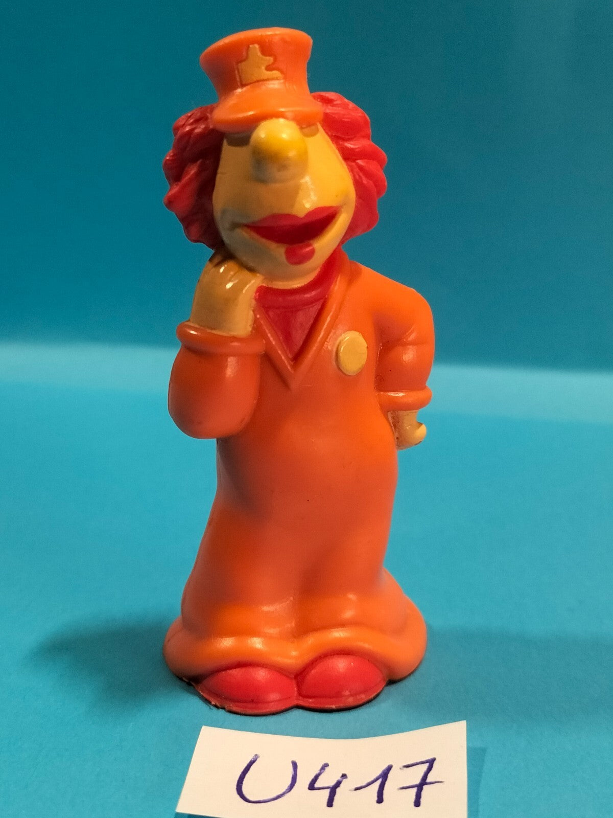 Figurine U417: Orange piece police - Puzzle Place 1994 Henson LCC/KCET