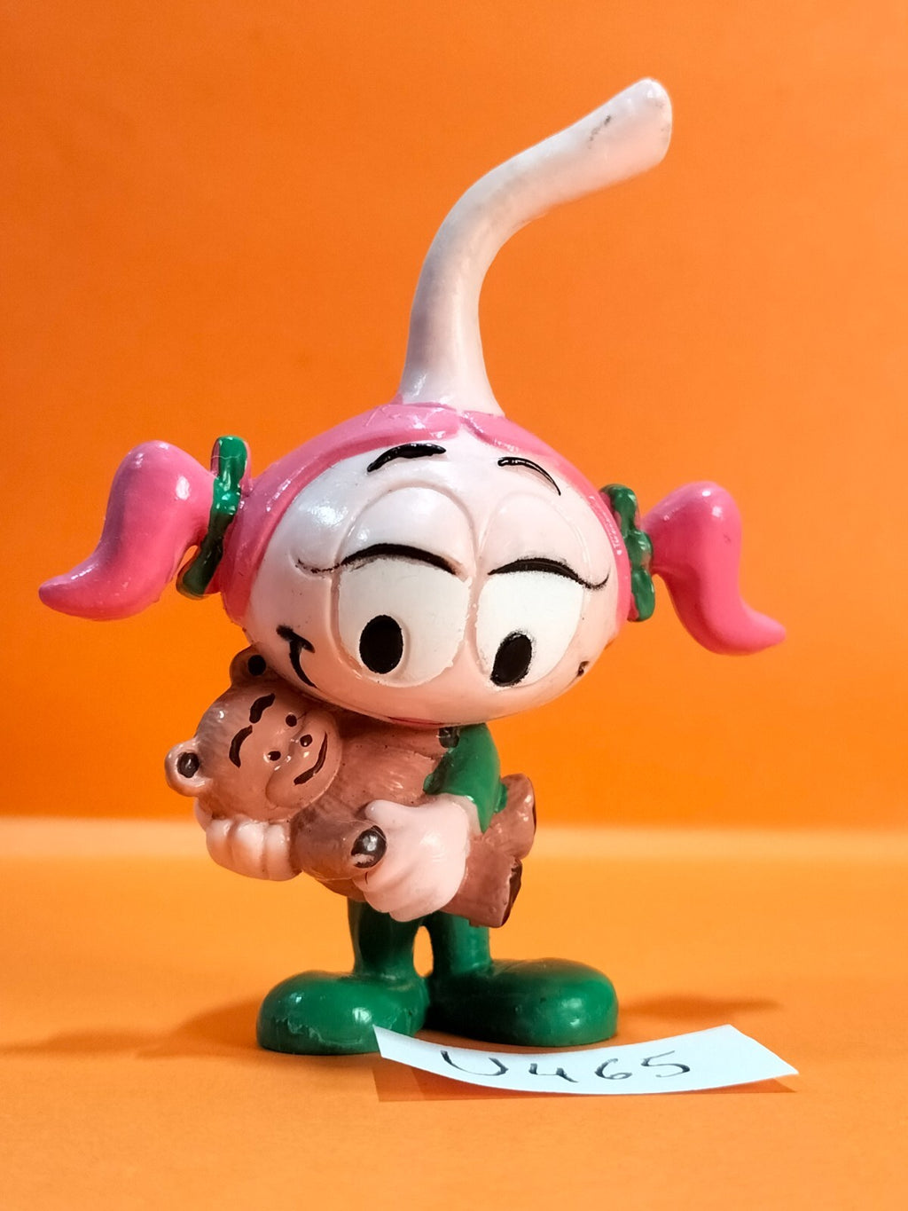 Figurine U465: Snorky Casey bear 8 cm Schleich W.Germany 1984 Snorkels