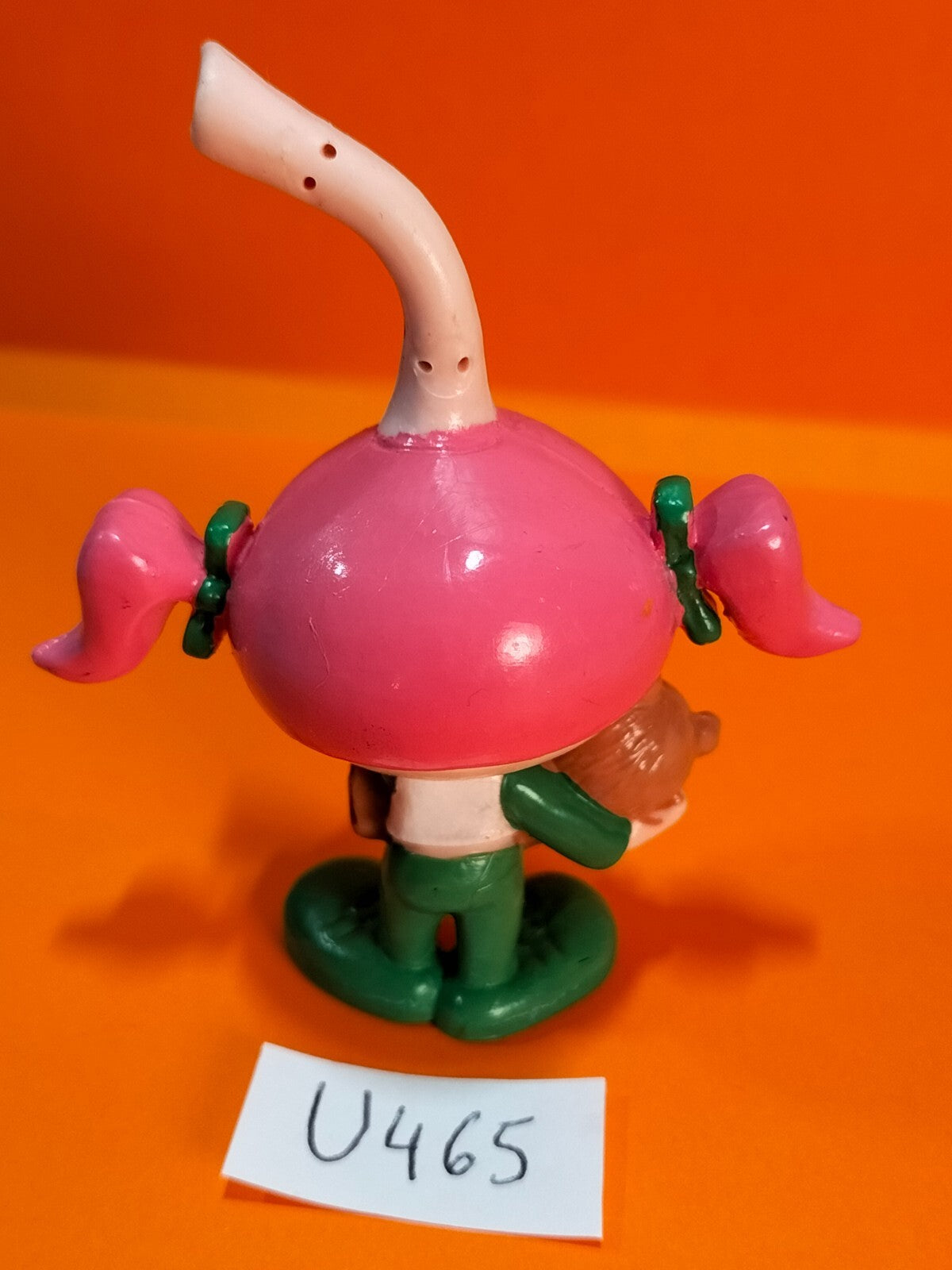 Figurine U465: Snorky Casey bear 8 cm Schleich W.Germany 1984 Snorkels