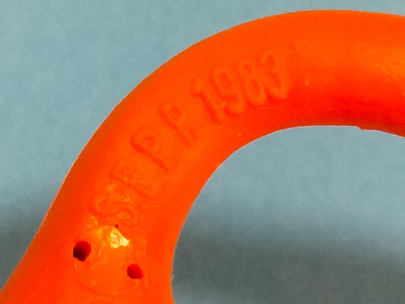 Figurine U470: Snorky Dimmy roller-skate 7cm Schleich Hong-Kong 1983 Snorkels