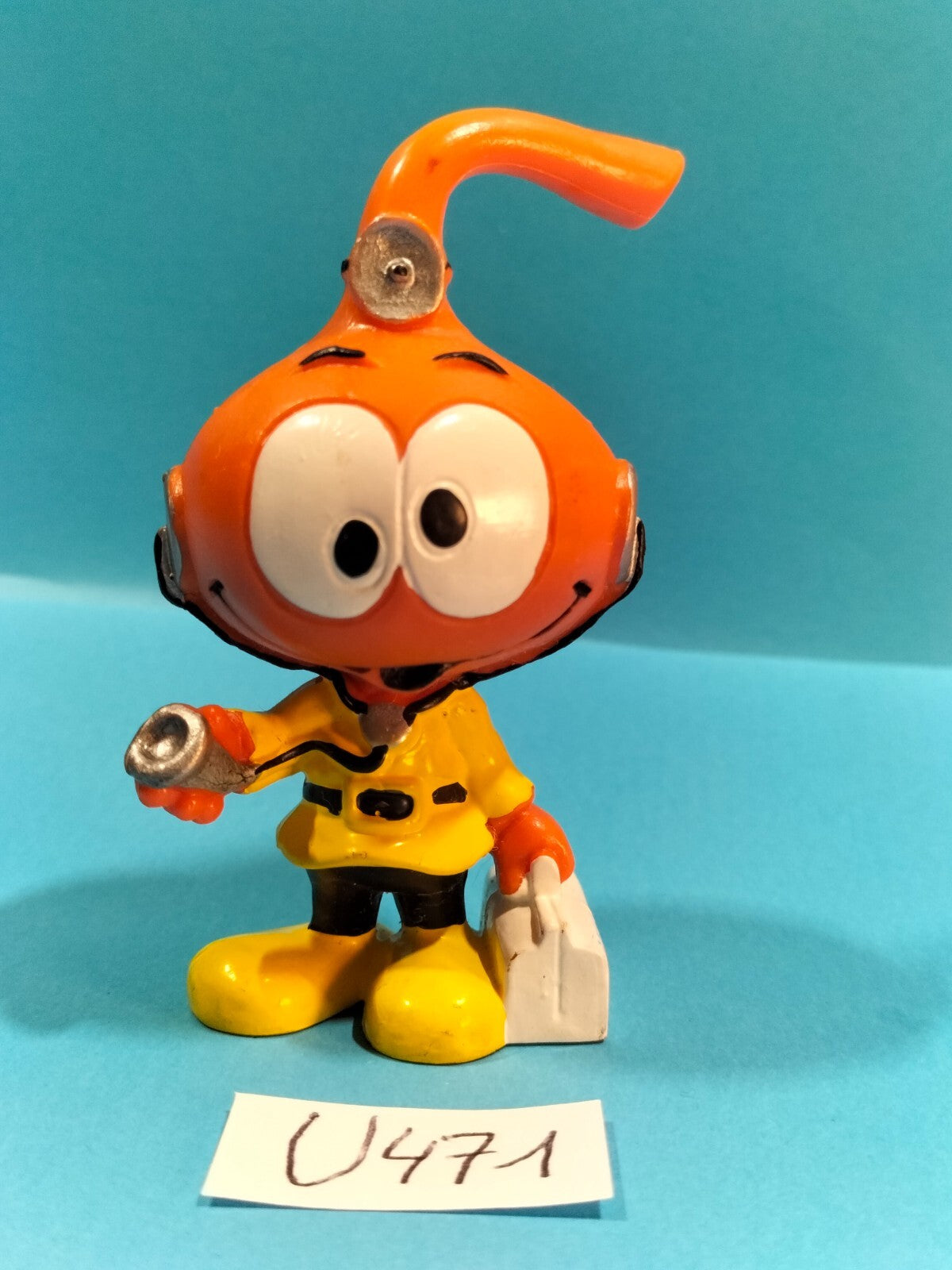 Figurine U471: Snorky Dimmy doctor 8cm Schleich W.Germany 1983 Snorkels