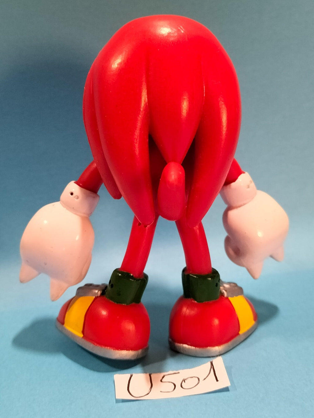 Figurine U501: Knuckles Sonic 2000 SEGA 8cm flexible Bendable