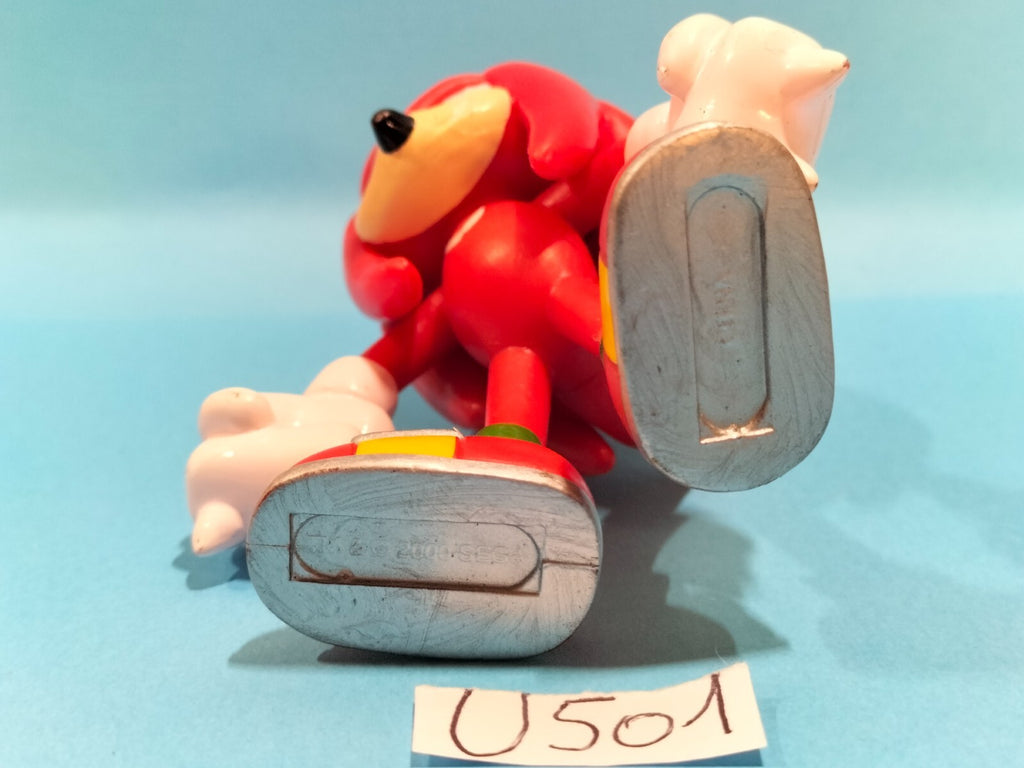 Figurine U501: Knuckles Sonic 2000 SEGA 8cm flexible Bendable