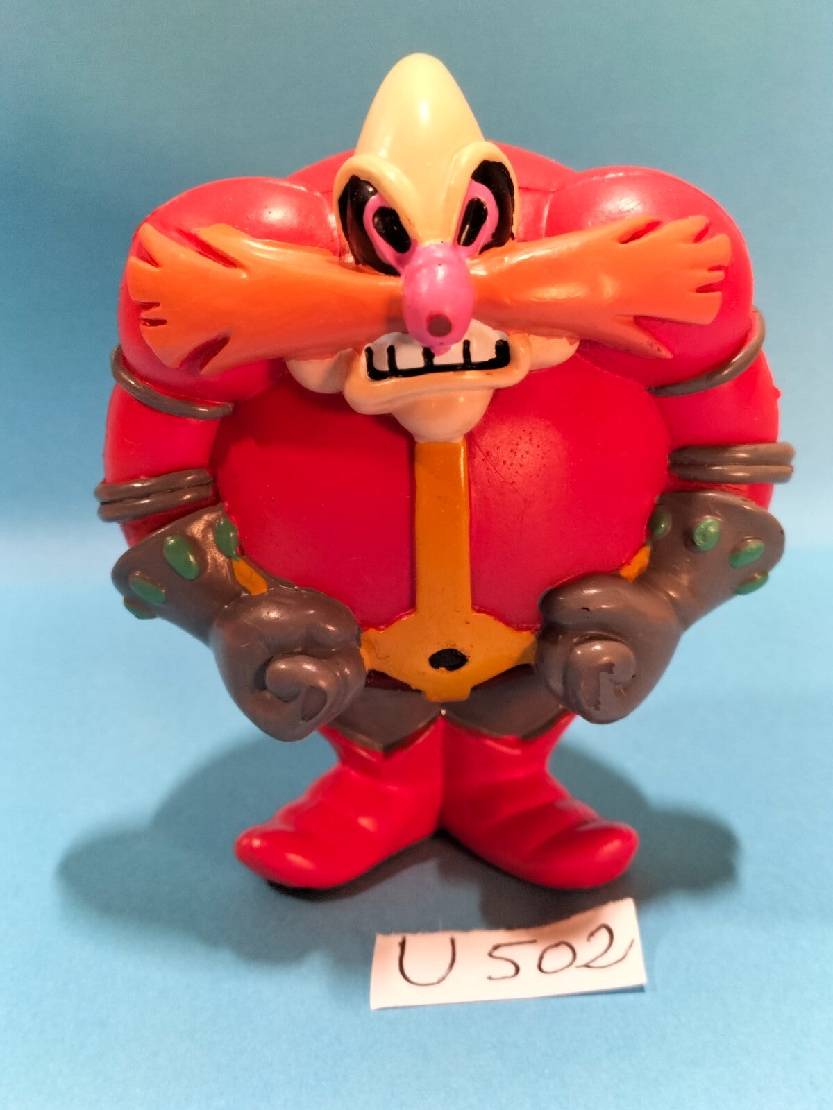 Figurine U502: Robotnik Eggman Sonic 1990 SEGA 8cm rare