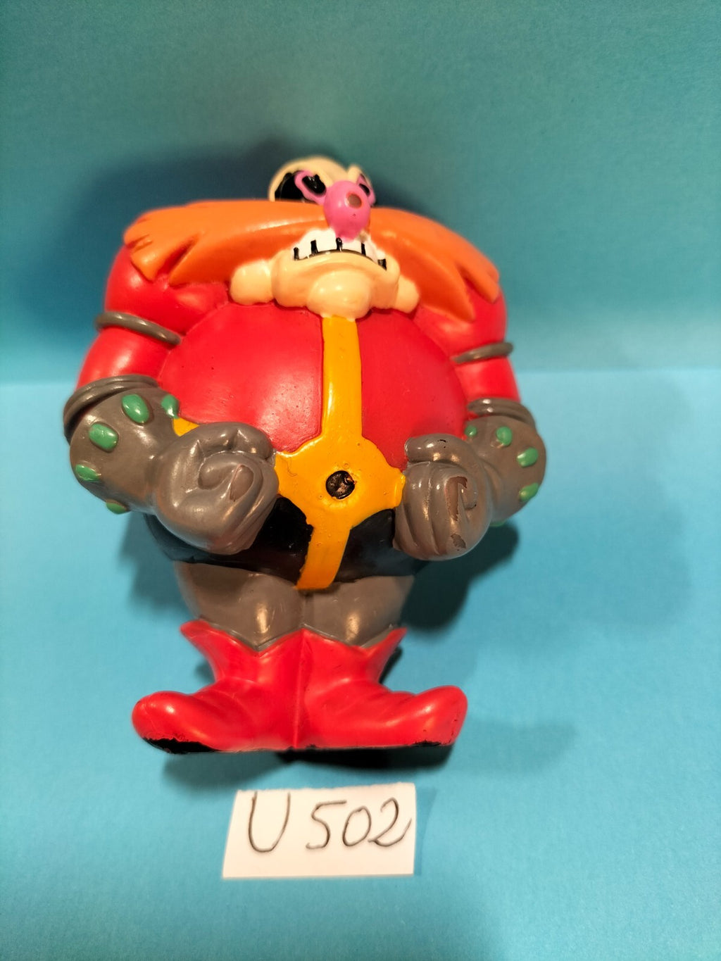Figurine U502: Robotnik Eggman Sonic 1990 SEGA 8cm rare