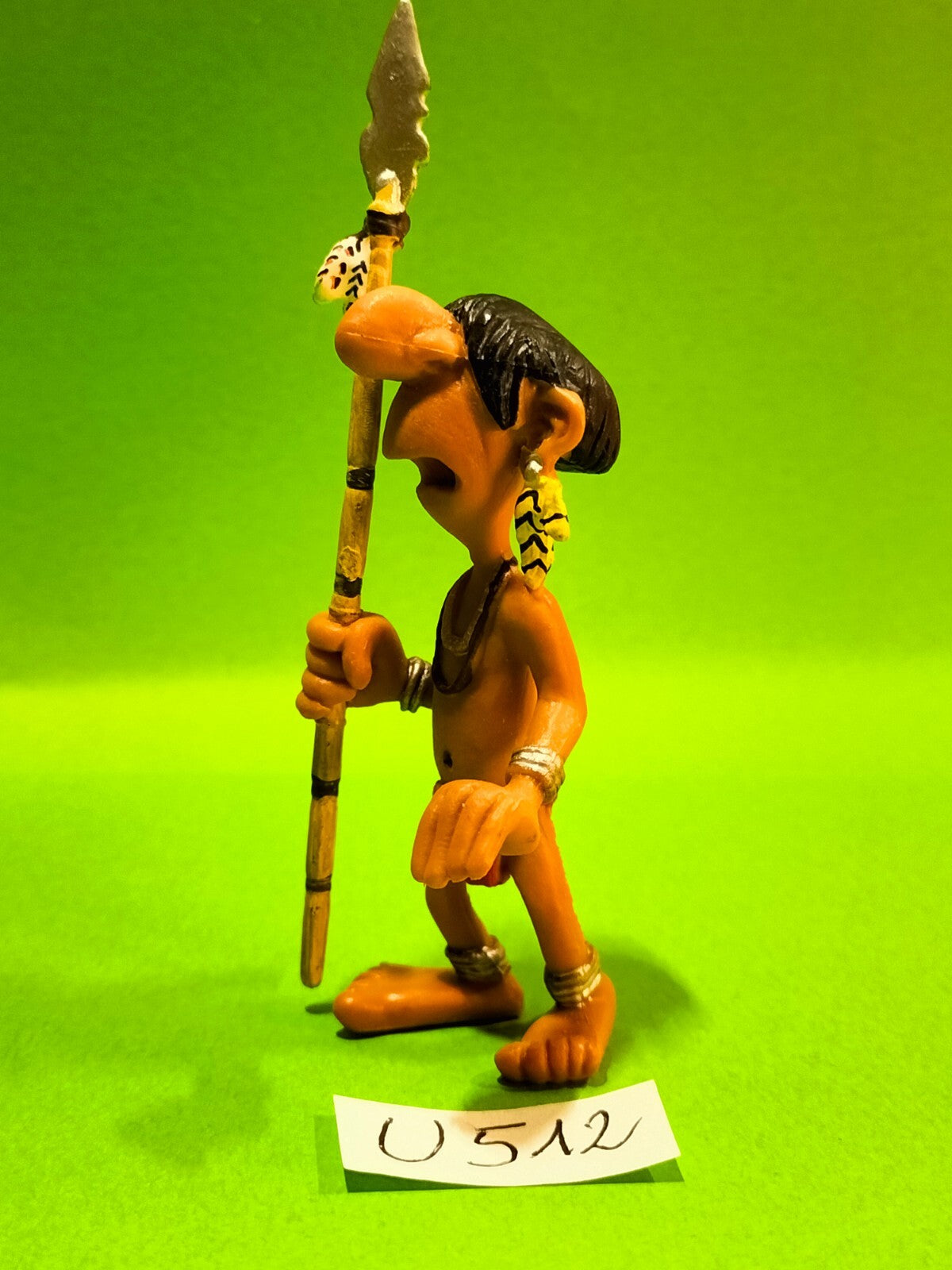Figurine U512: Indigenous Chahutas Marsupilami 2006 Plastoy 8.5cm Amazonian Indian