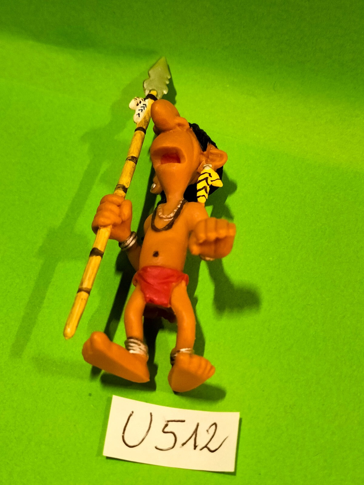 Figurine U512: Indigenous Chahutas Marsupilami 2006 Plastoy 8.5cm Amazonian Indian