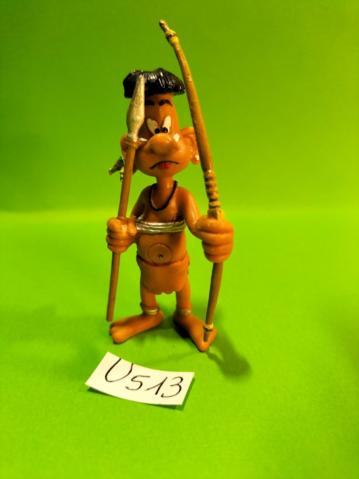 Figurine U513: Indigenous Chahutas Marsupilami 2006 Plastoy 7.5cm Amazonian Indian