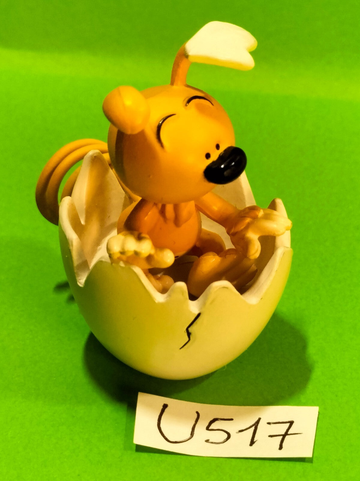 Figurine U517: Marsupilami egg 2003 Plastoy 5cm egg