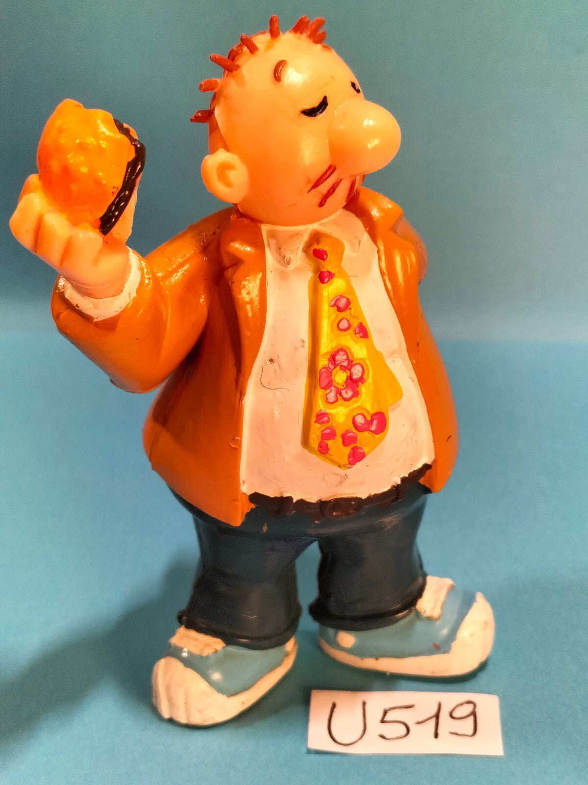 Figurine U519: Wimpy Gontran Popeye 1995 Yolanda 9cm