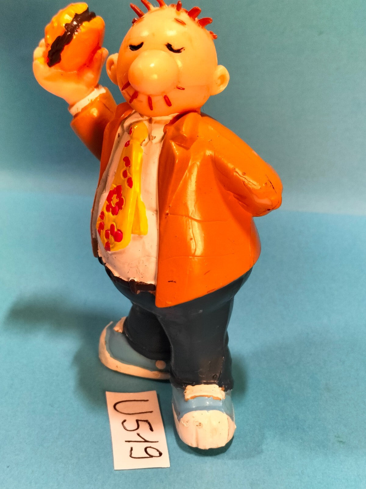 Figurine U519: Wimpy Gontran Popeye 1995 Yolanda 9cm