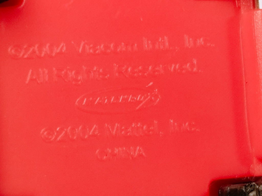 Figurine U539: SpongeBob SquarePants on a boat 2004 Mattel Viacom 4.5x7cm