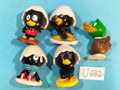 Lot U682: 5 Calimero figurines 3cm Pagot 1997 Kinder Italy