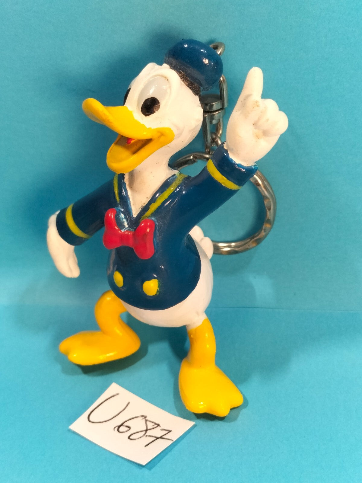 Figurine U687: Donald Duck Keychain 7cm Disney