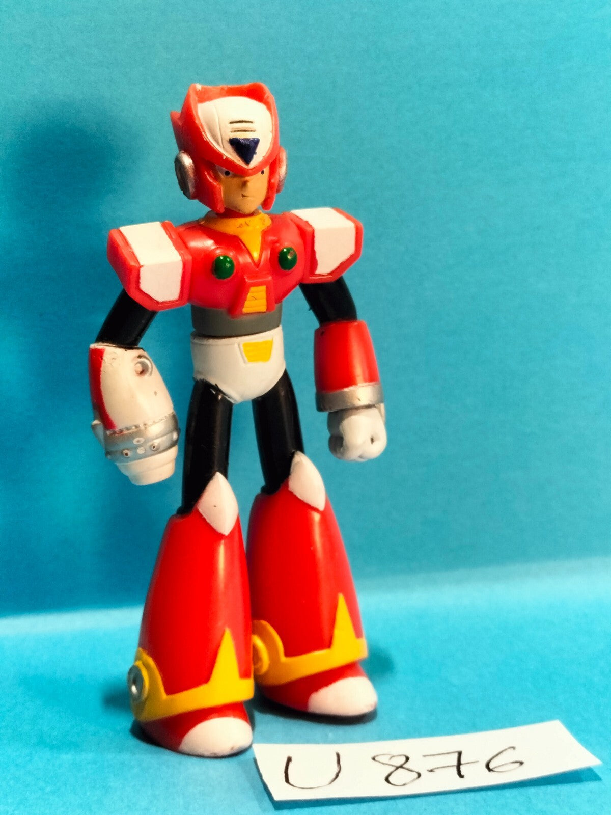 Figurine U876: Megaman X Zero Jazwares 2004 Capcom 7.5cm