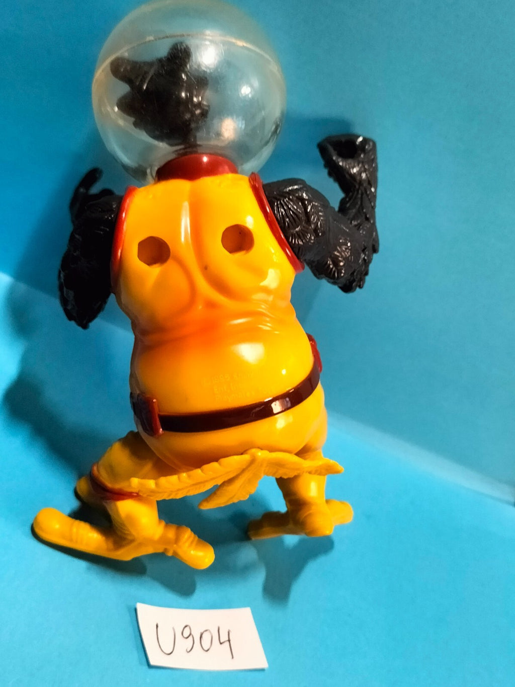 Figurine U904: Crow Psycrow Earthworm Jim 14cm 1994 Shiny Playmates toys