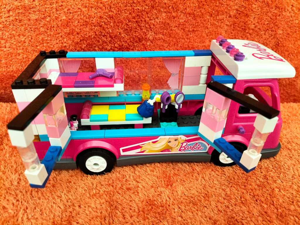 Lot V061: MEGA BLOKS BARBIE camper van 80293 Luxury camper Build 'n Play