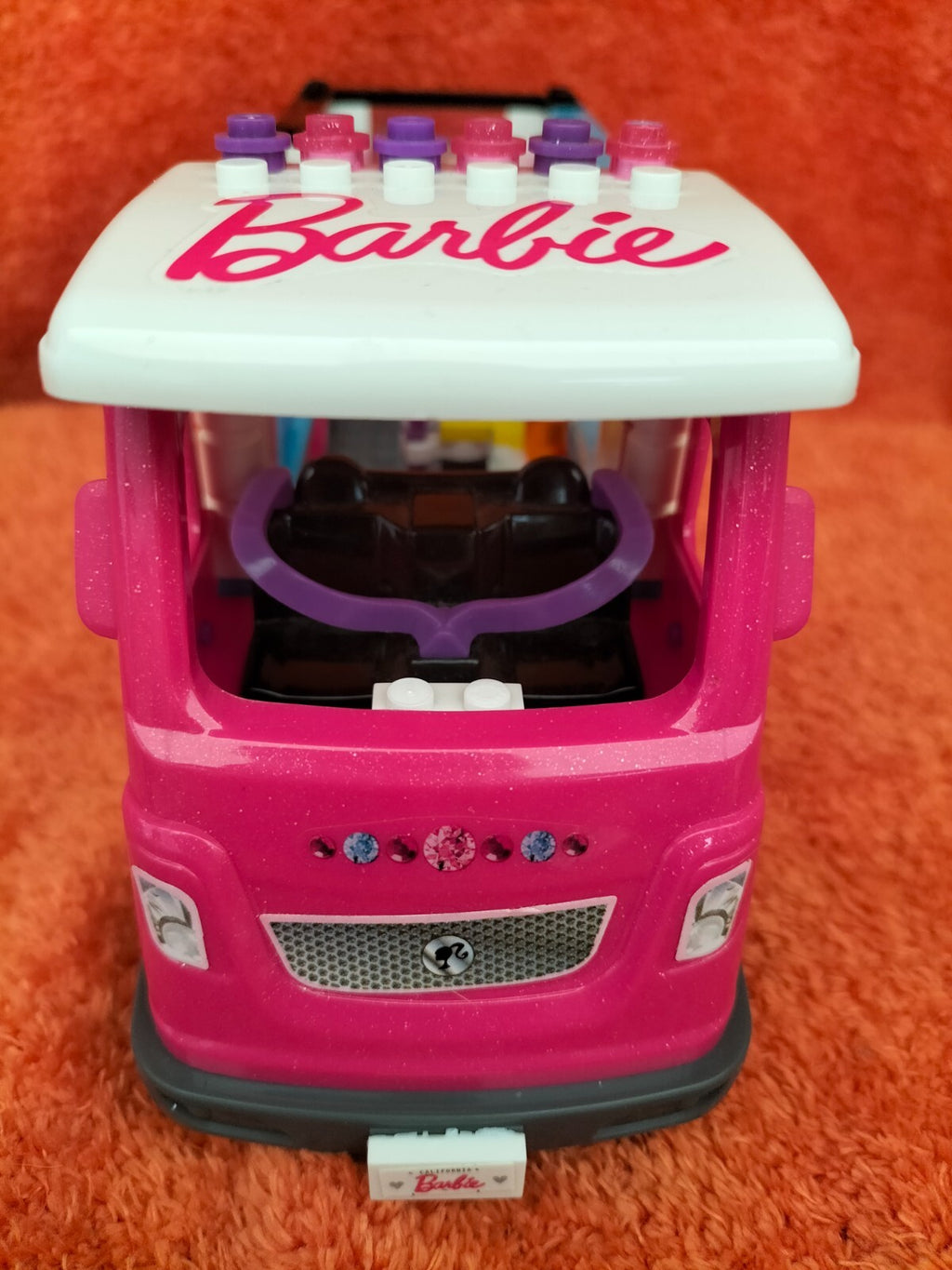 Lot V061: MEGA BLOKS BARBIE camper van 80293 Luxury camper Build 'n Play