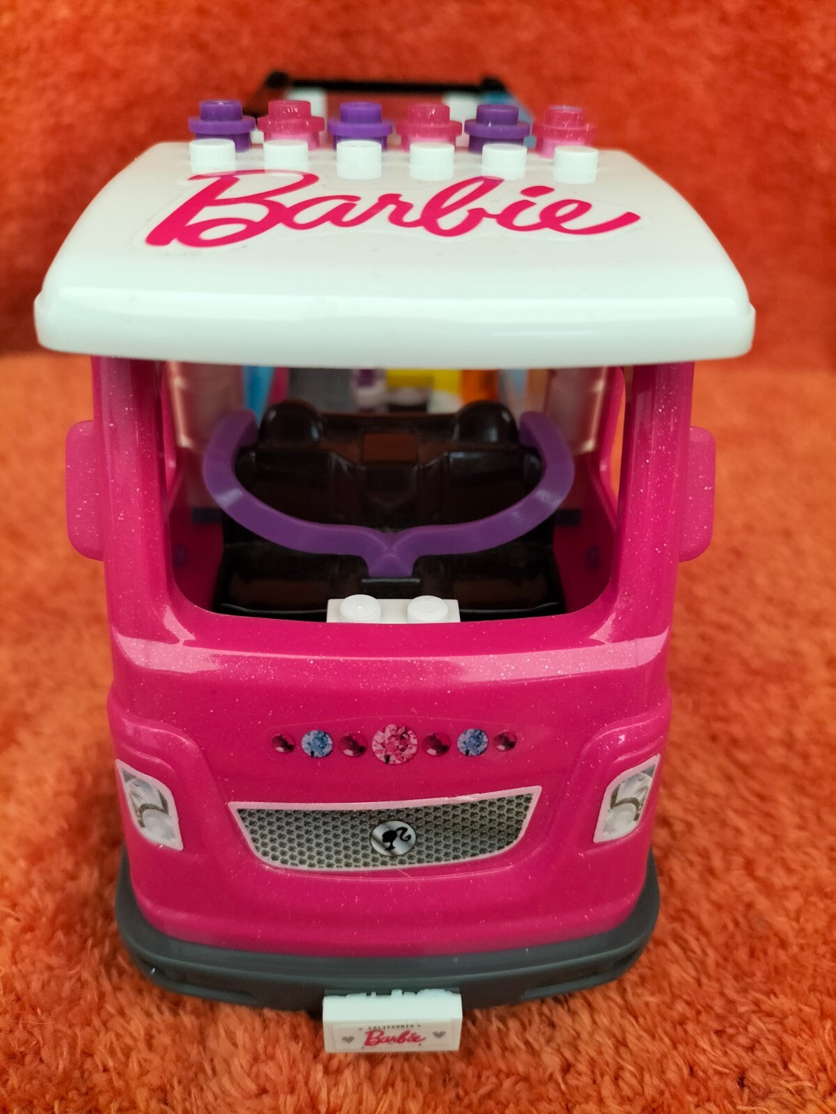 Lot V061: MEGA BLOKS BARBIE camper van 80293 Luxury camper Build 'n Play