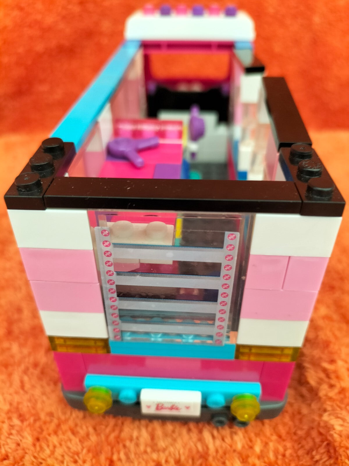 Lot V061: MEGA BLOKS BARBIE camper van 80293 Luxury camper Build 'n Play