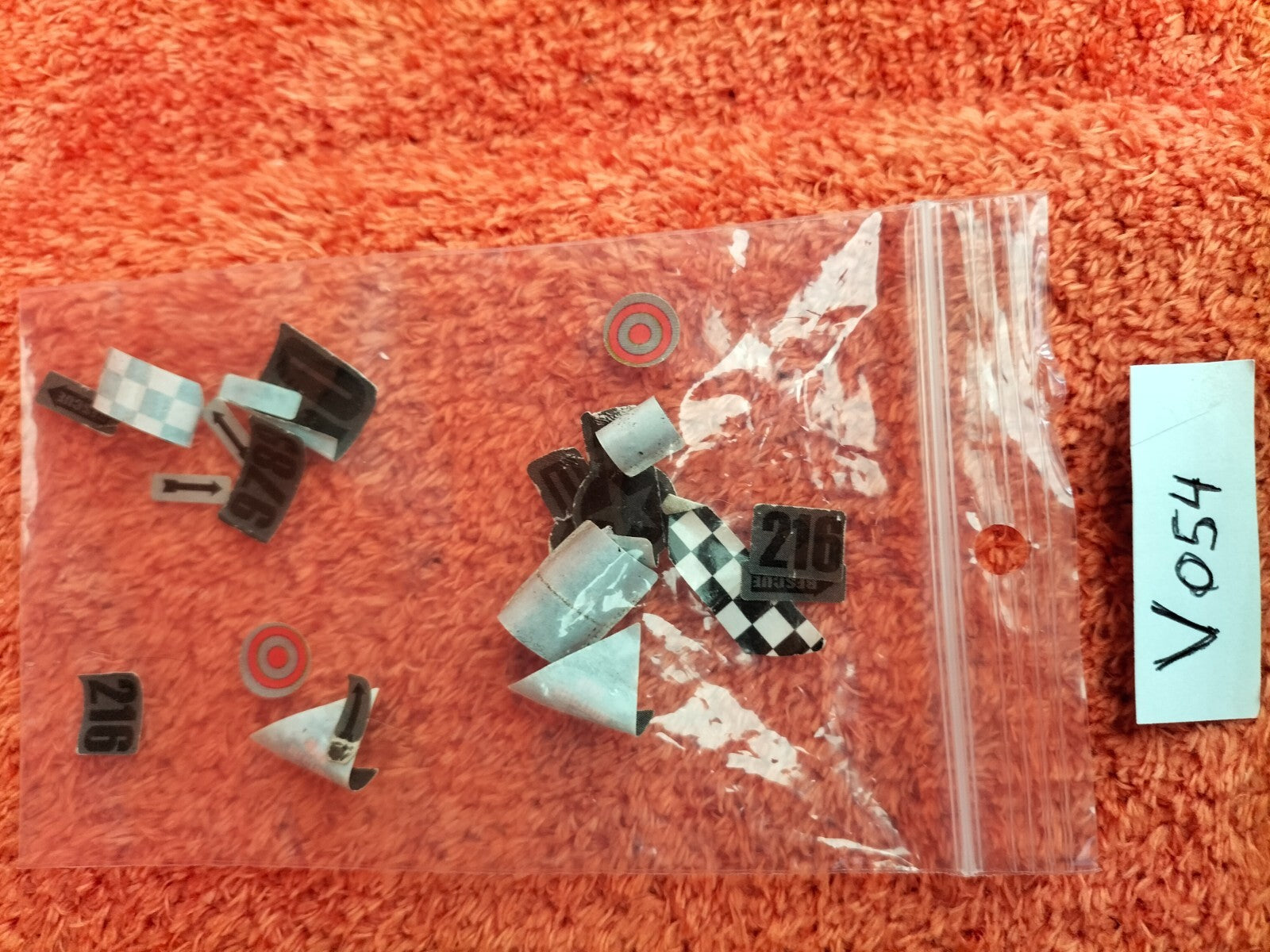 Lot V054: Mega Bloks 3707 Air Force Warthog airplane (rare)