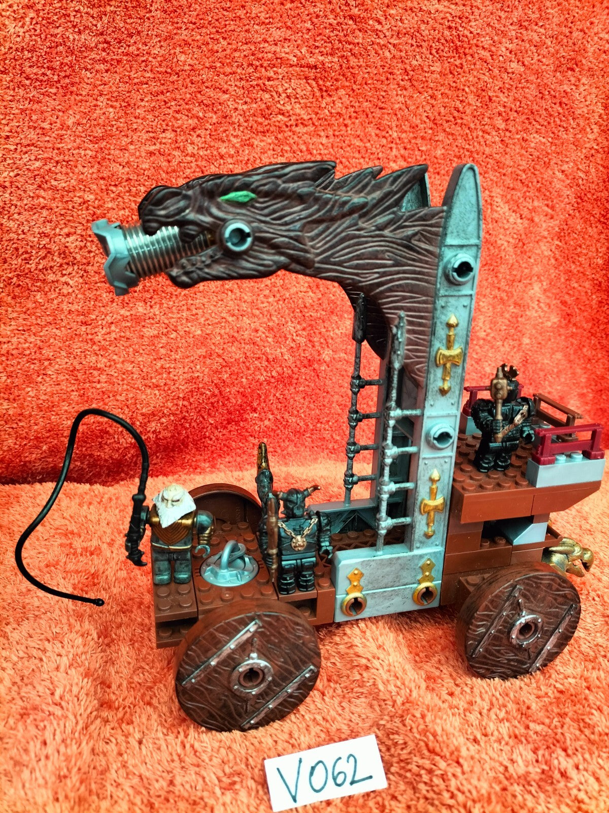 Lot V062: Dragon wizard strong Mega Bloks 9806