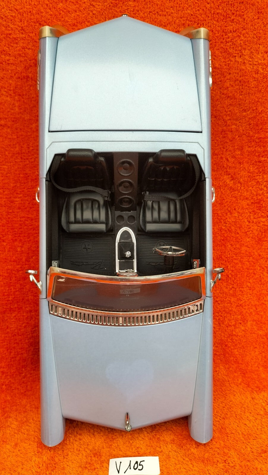 Lot V105: 2002 Bratz Cadillac Convertible Car with FM Radio 45x20cm