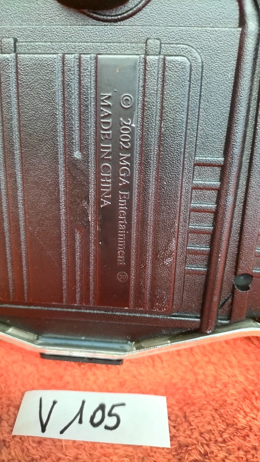 Lot V105: 2002 Bratz Cadillac Convertible Car with FM Radio 45x20cm