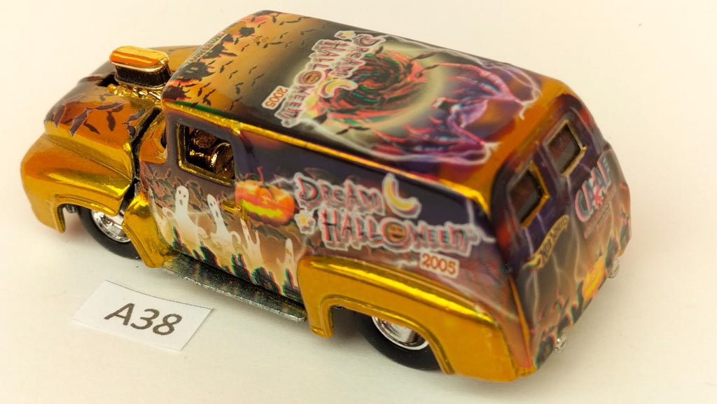 Car A38 Hot Wheels 56 Ford F-100 Dream Halloween 2005 Mattel Thailand 1998