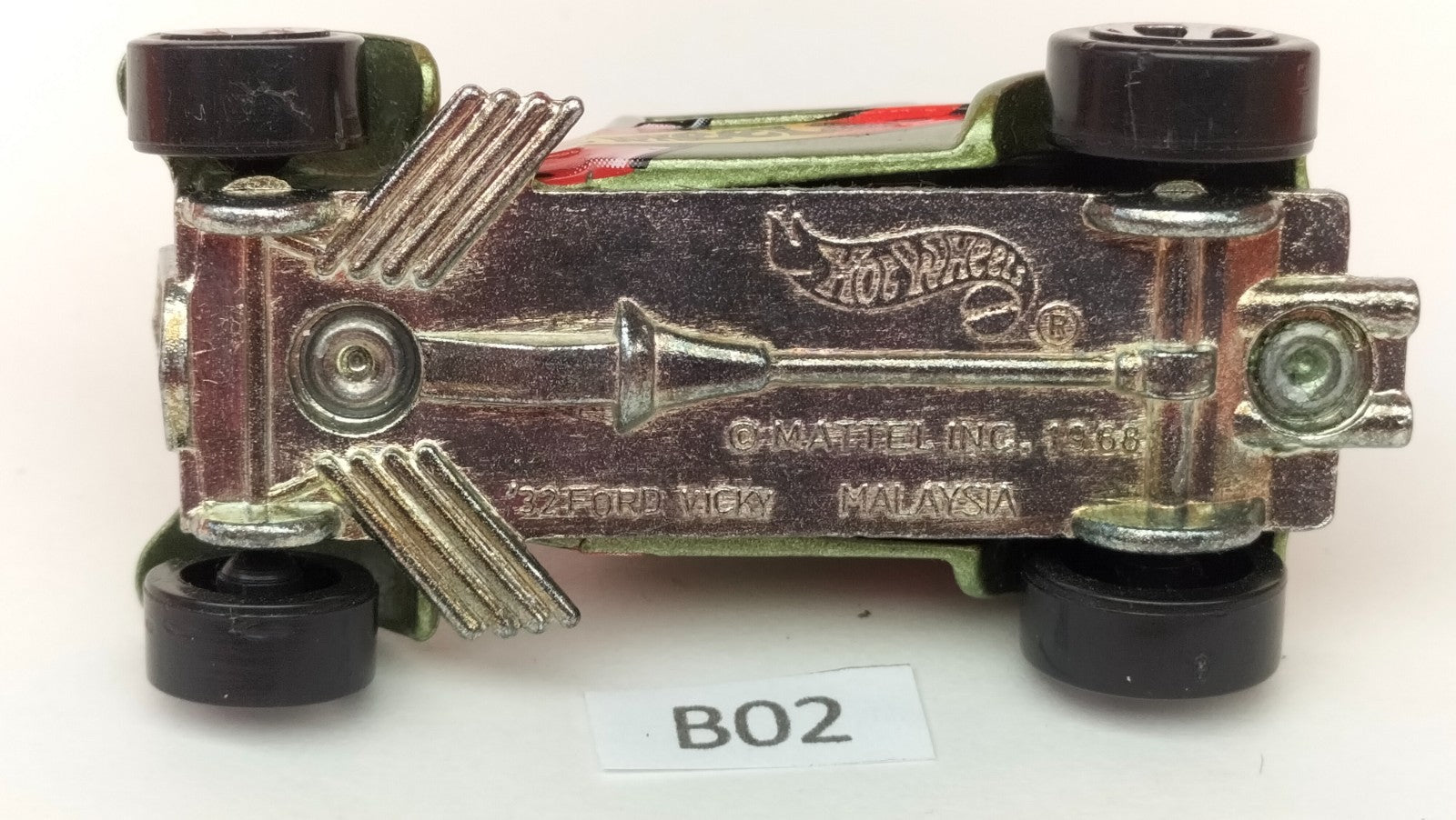 Car B02 Hot Wheels '32 Ford Vicky Never again Rare