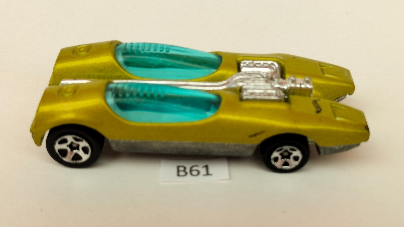 B61 Hot Wheels Splittin Car - Rare Vintage Image