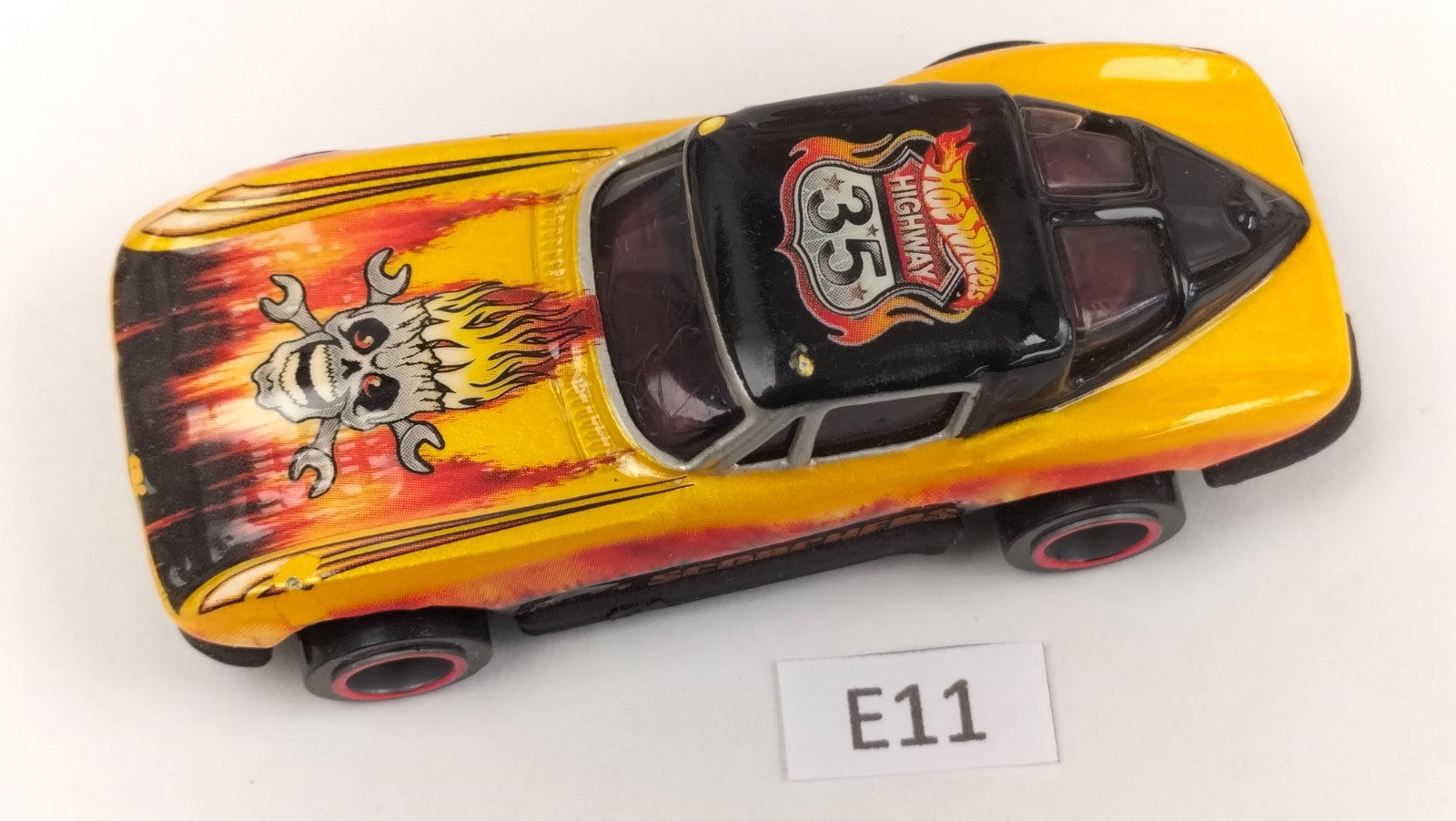 E11 Hot Wheels Chevrolet '63 Corvette Stingray 'Scorchers' #34 rare