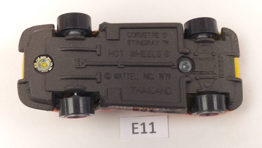 E11 Hot Wheels Chevrolet '63 Corvette Stingray 'Scorchers' #34 rare