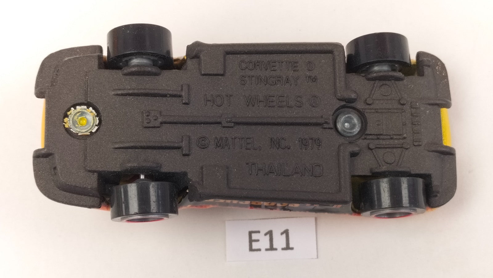 E11 Hot Wheels Chevrolet '63 Corvette Stingray 'Scorchers' #34 rare