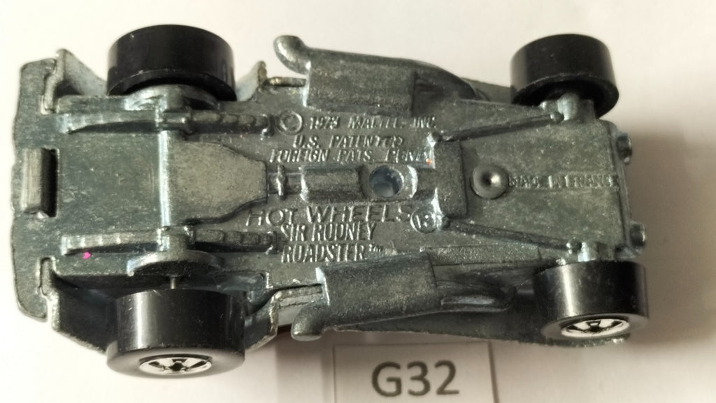 G32 Hot Wheels SIR RODNEY ROADSTER car 1973 rare