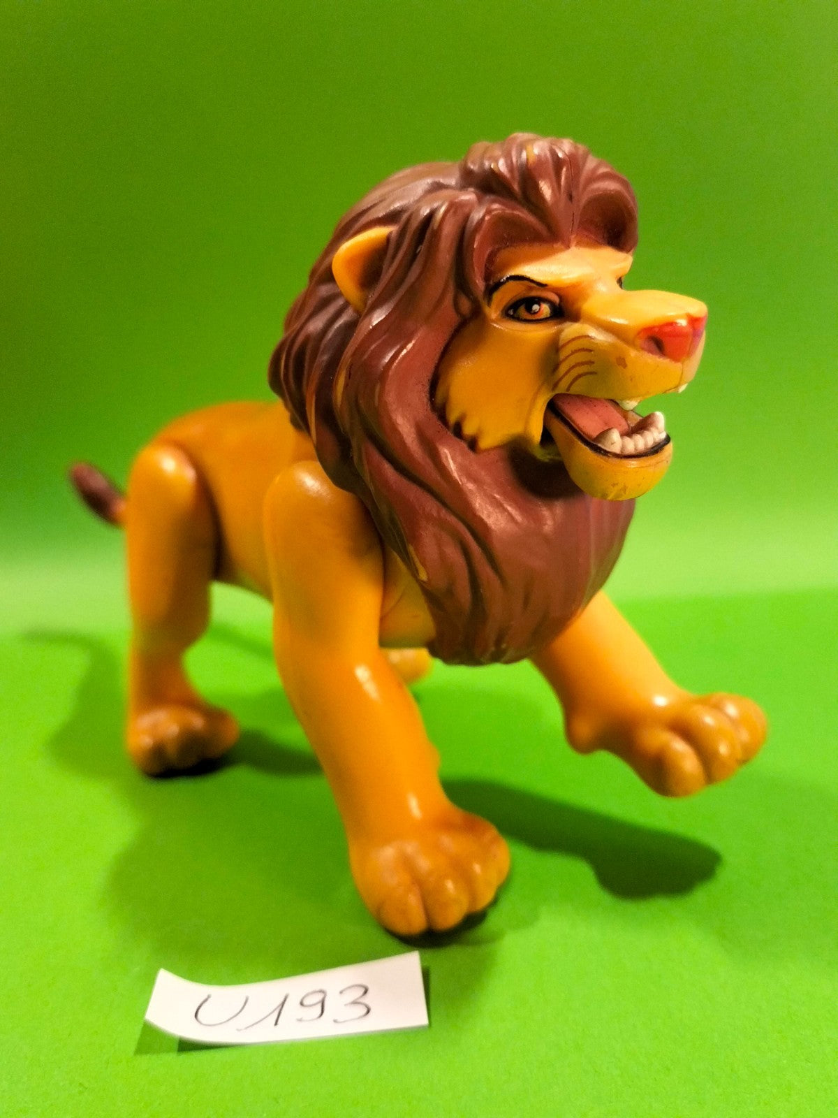 U193 Figurine: Articulated Simba from The Lion King Disney 15cm