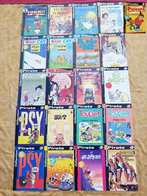 3 Pirate Collection softcover comics to choose from in the photo (€6 for all 3)