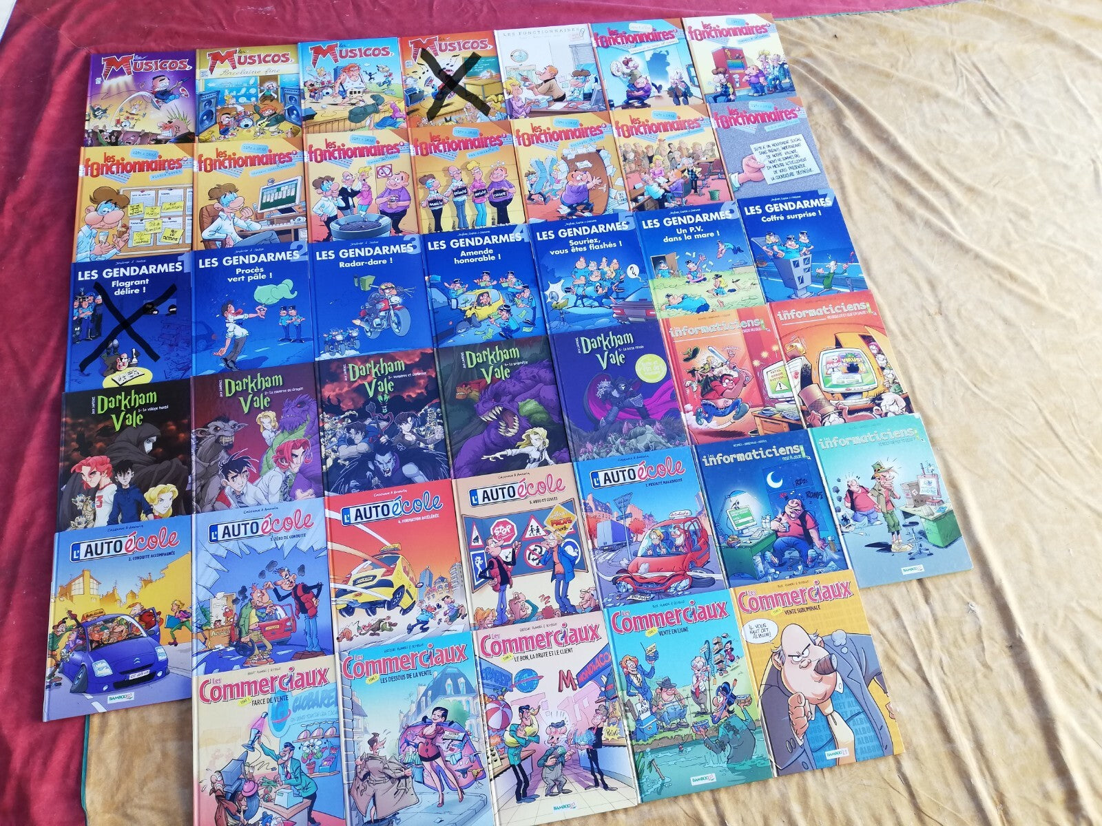 5 BAMBOO comic books to choose from in the photos (€13 for all 5)