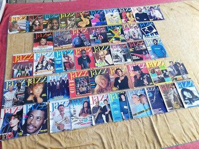 4 JAZZMAN / JAZZ MAGAZINE issues to choose from the photos (€6 for all 4) 1971 to 2013