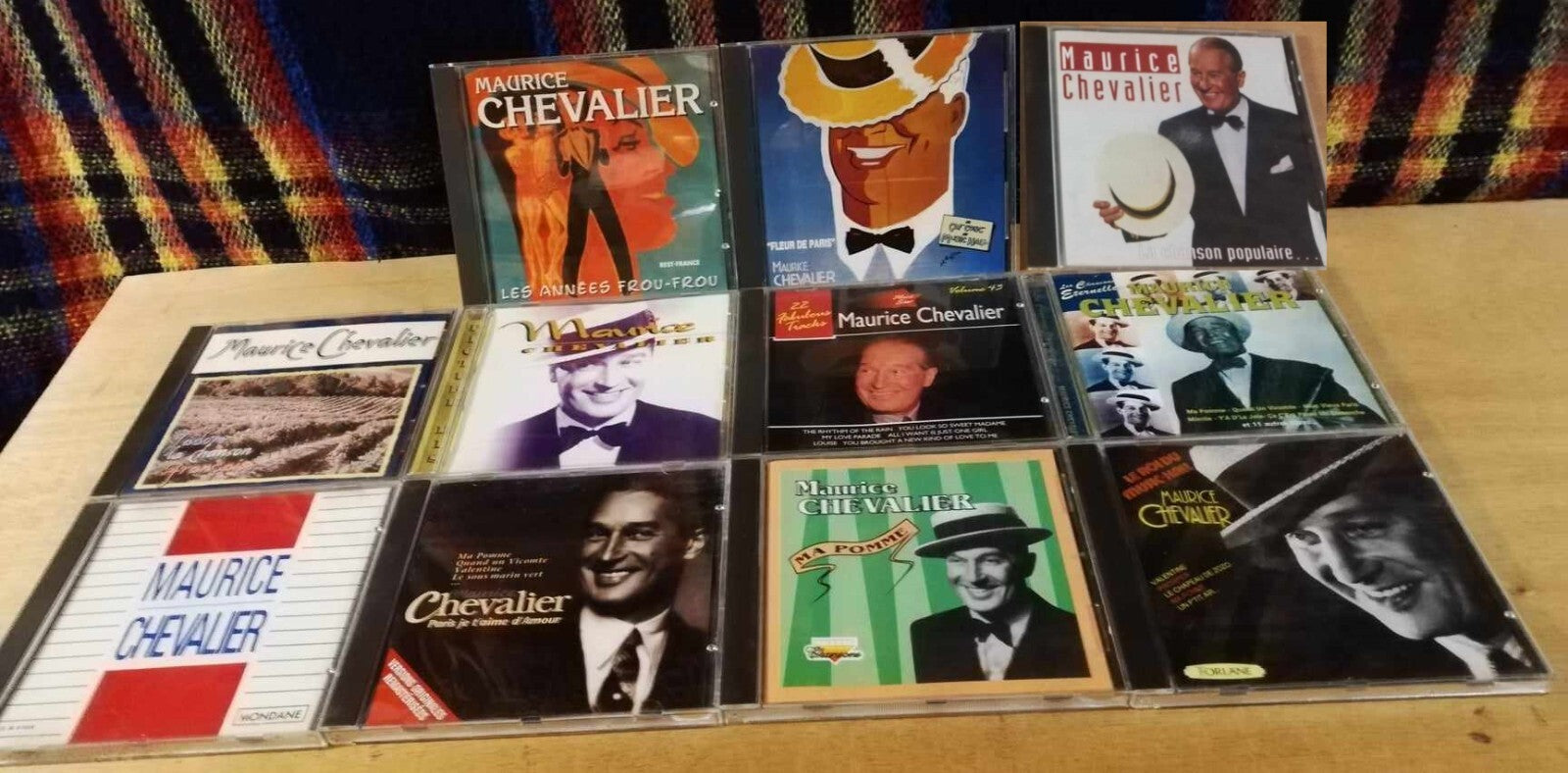 Lot of 11 CDs by Maurice CHEVALIER