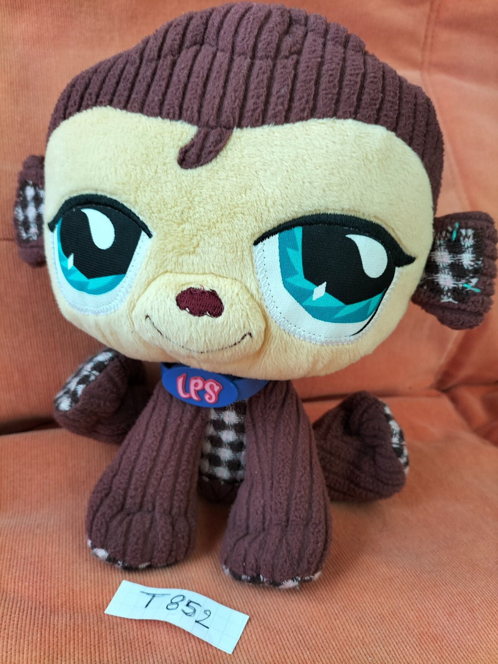 Plush n°F72/T852/LPS8: MONKEY * Littlest PET SHOP * 20cm LPS