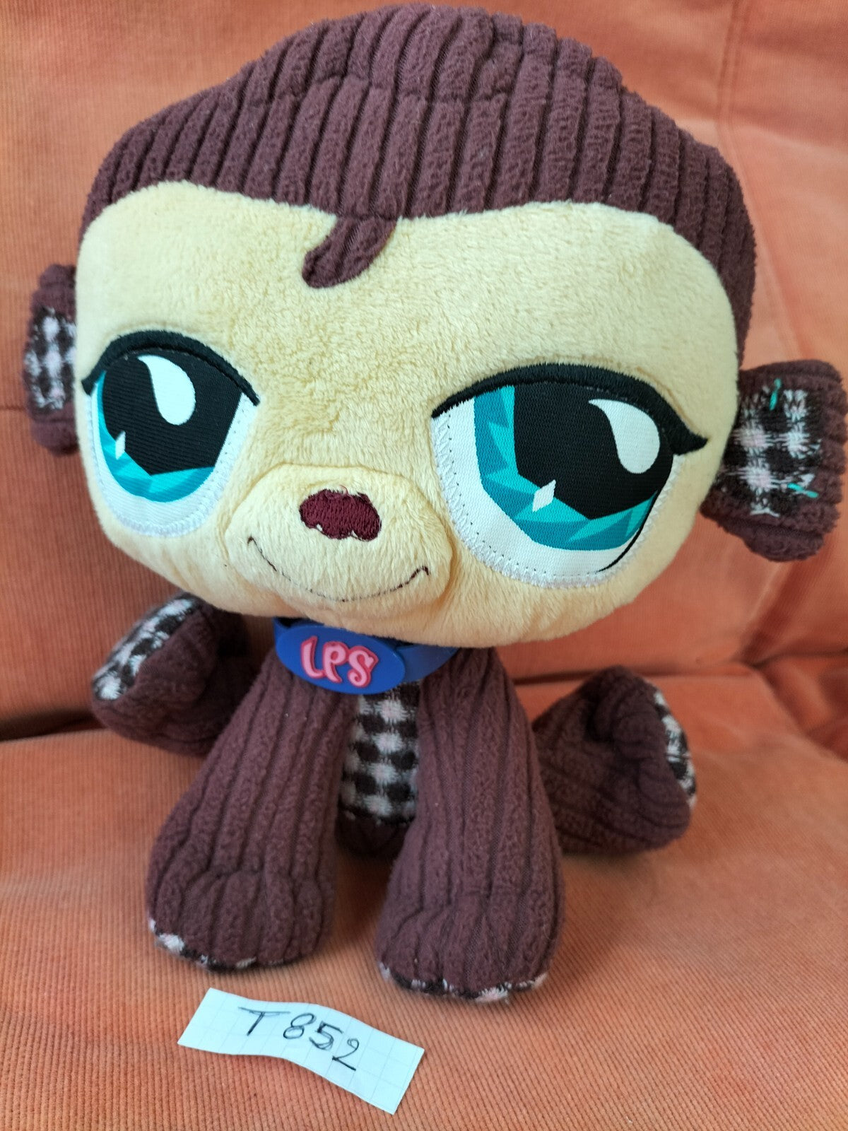Plush n°F72/T852/LPS8: MONKEY * Littlest PET SHOP * 20cm LPS