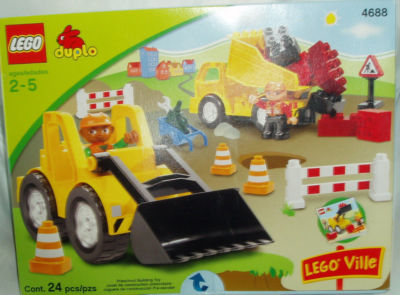 Duplo Lego City set 4688 - almost complete