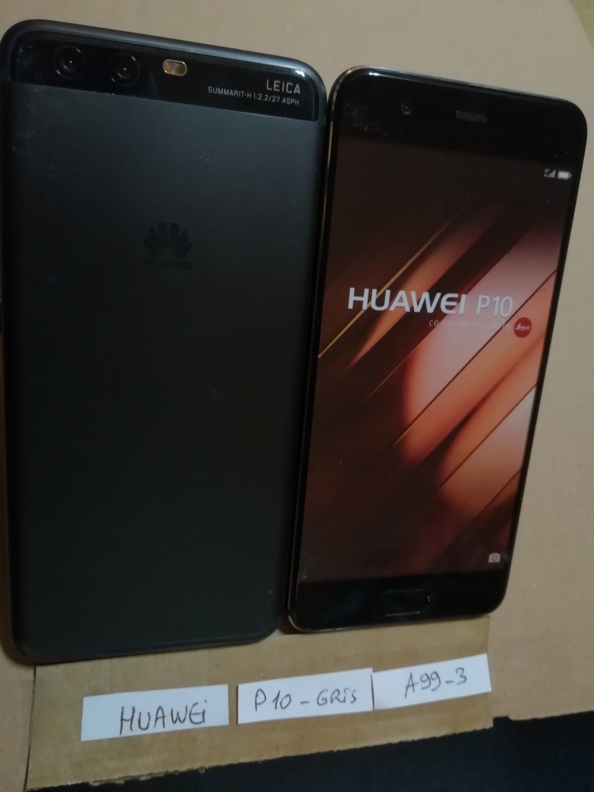 DUMMY CELL PHONE dummy smartphone N°A99-3: HUAWEI P10 gray