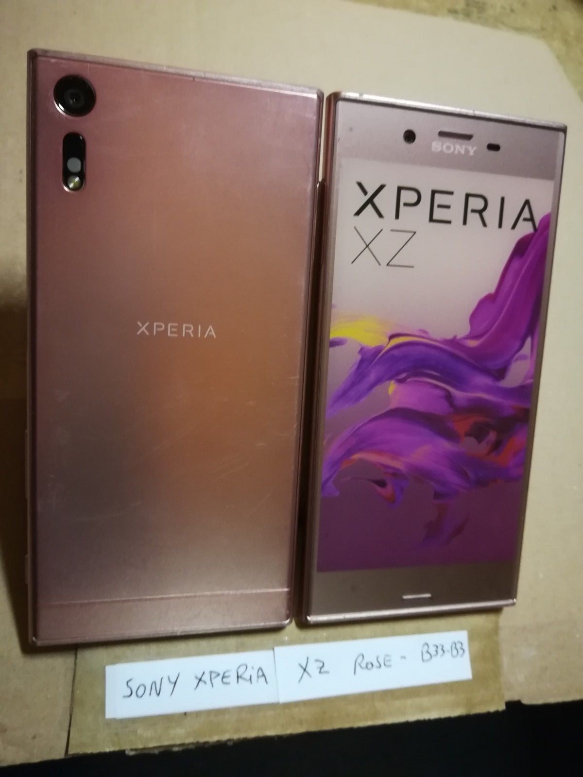 DUMMY CELL PHONE dummy smartphone N°B33-B3: SONY XPERIA XZ pink