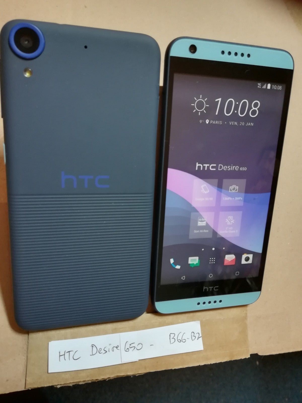 TELEPHONE PORTABLE FACTICE dummy smartphone N°B66-B2 : HTC Desire 650