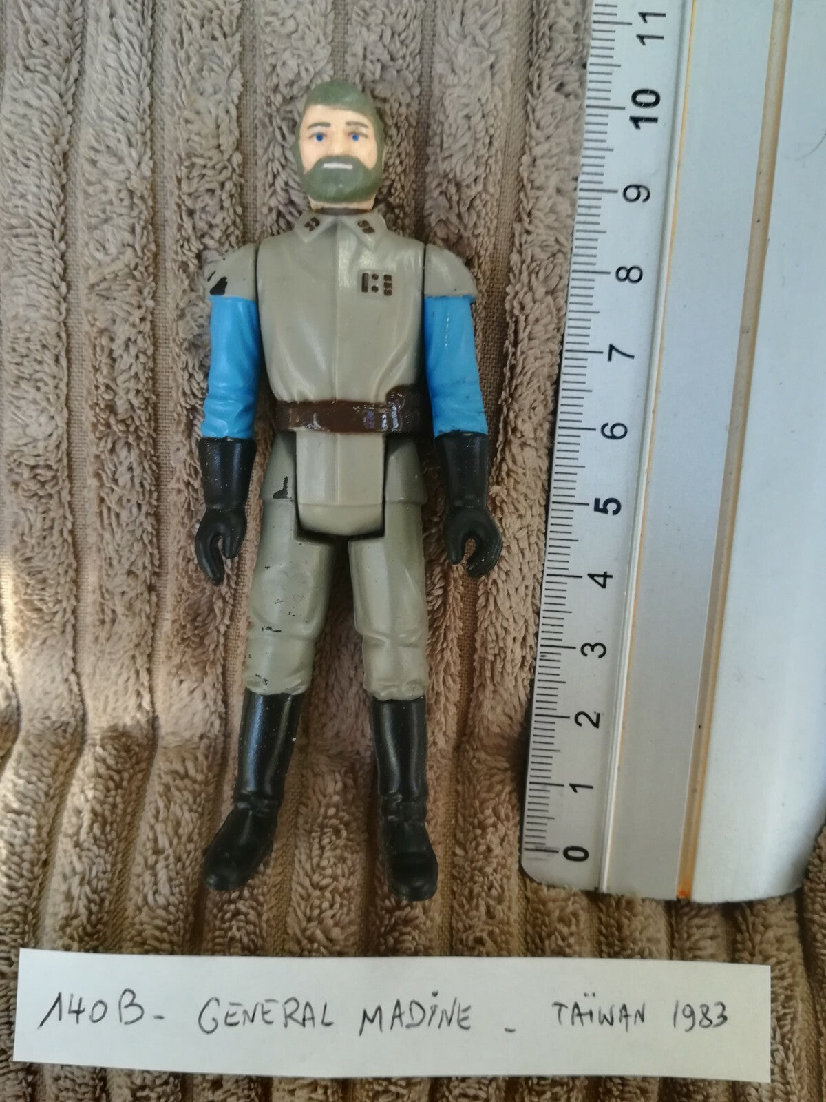figurine STAR WARS 140B: GENERAL MADINE - 1983 - Taiwan