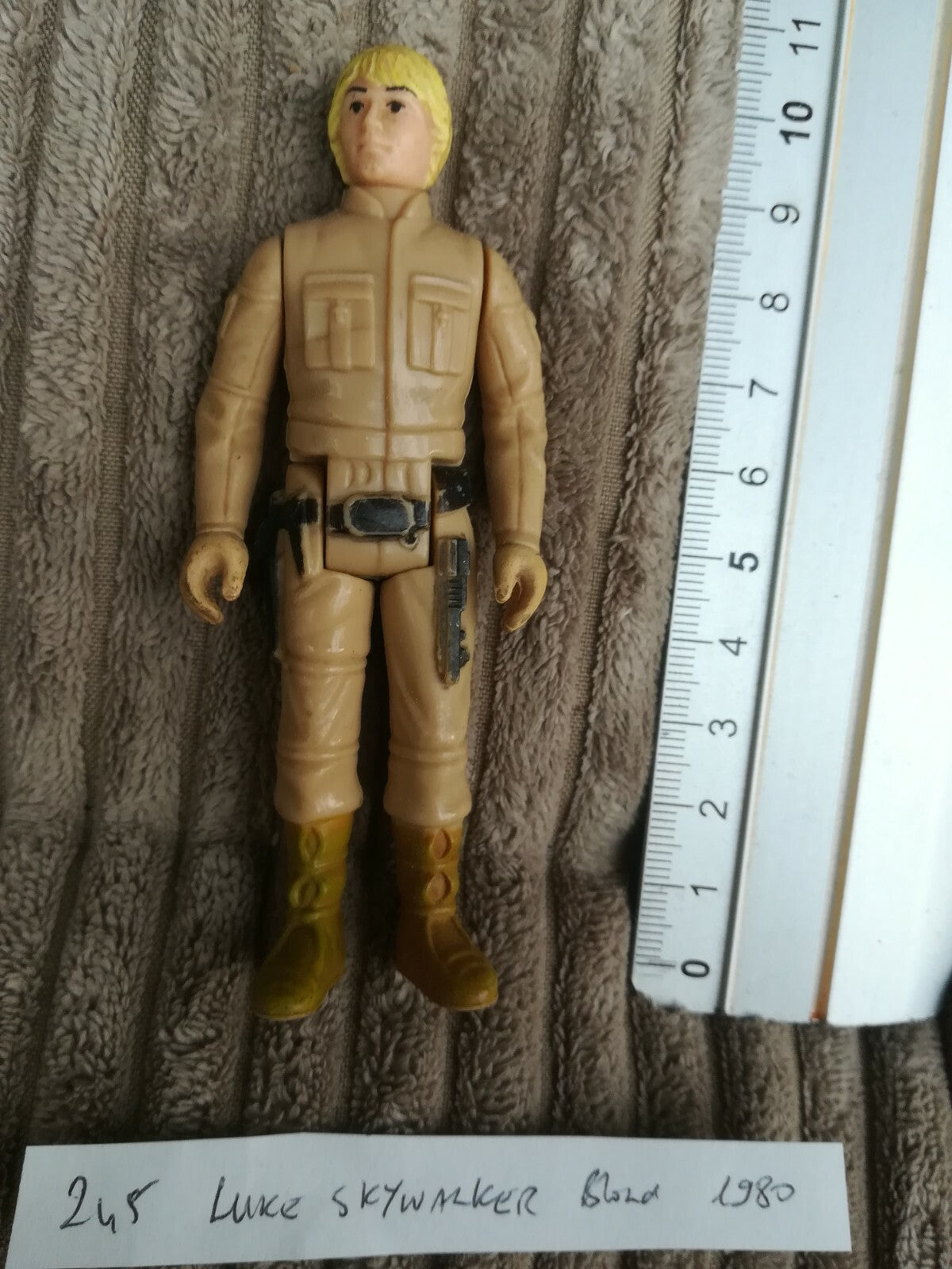 STAR WARS 245 figurine: LUKE SKYWALKER blond - 1980