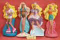 Doll S628: Lot of 4 mini Barbie McDonald USA 10cm -